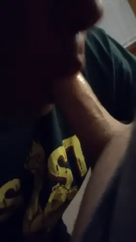 got to suck my first dick tonight!!!🤤 loved it