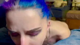 Handcuffed slave's throat turned into instrument (Sound on)