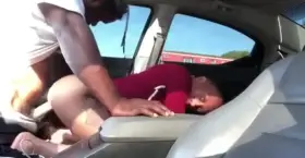 Horse cock fucks petite ebony