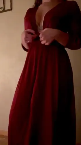 I’m a helpful elf with unwrapping your gift 😉 [F]