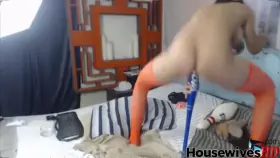 Horny MILF Destroys Her Pussy With Weird Toys