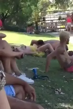 Getting it on in the park