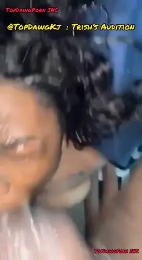 I had to test her throat 👄💪🏽