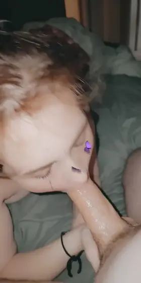 Working on my Throat game! 18 years old Abriebaby