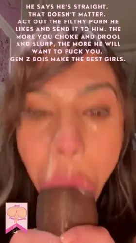 He says he's straight... Hehe that doesn't matter, silly!