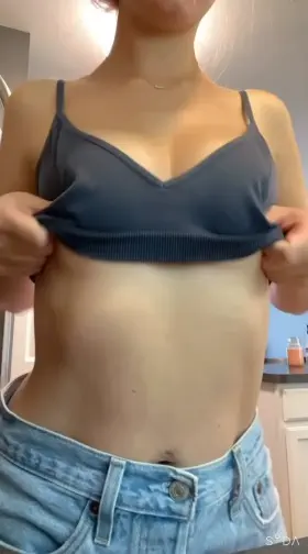 Do you like smaller tits here too? (Drop)