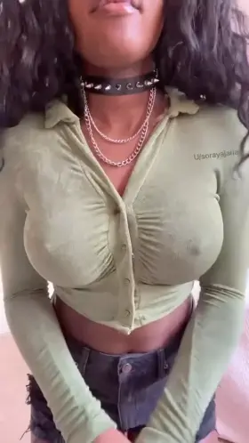 Your silly goth friend lost a game and now she has to show you her boobies