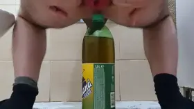 Using a 1.5L bottle as a dildo