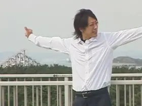 Man gets some fresh air and then...