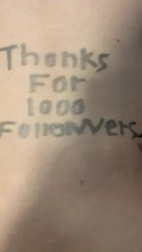 Thank you for 1000 followers 🥰!!