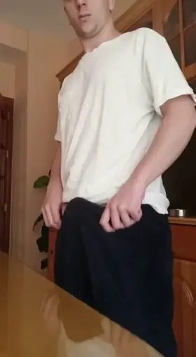 i was so hard i had to let it out