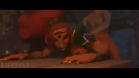 Urbosa getting fucked (SleepzHour) [The Legend of Zelda]