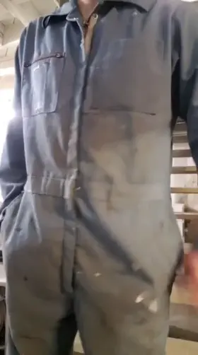 Ever wonder what's hiding underneath your maintenance man's overalls? 34