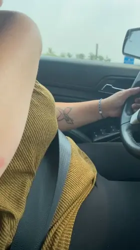 While driving into the city! Why not?