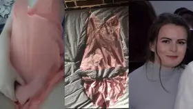 The femboy next door really needs to start locking her phone and underwear drawer