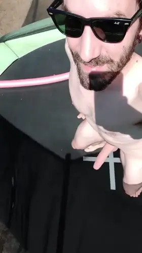 Jump on the trampoline with me?