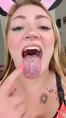 aim for the back of my throat!