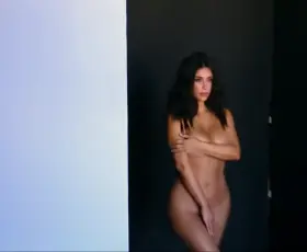 Kim Naked for a Photoshoot