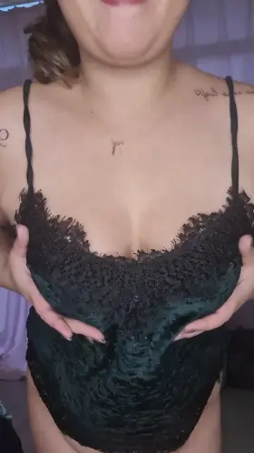 When I jump, I jiggle. Just one of the perks of being a chubby girl