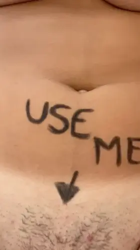 Thinking of you sticking it in ;)