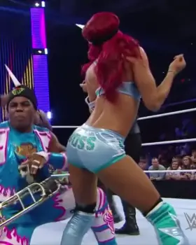 Sasha Banks Twerking Compilation