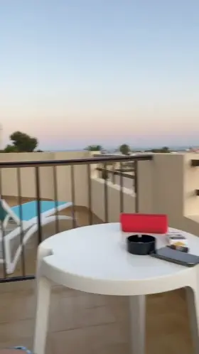 Sucking dick to a view