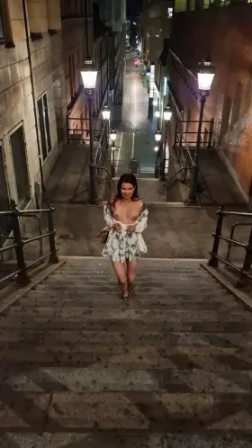 rain made my titties jiggle when I had to make a run from it