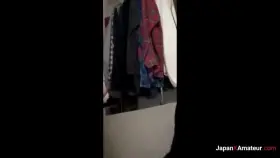 Red Faced Amateur Japanese Girl Sucking A Fat Cock