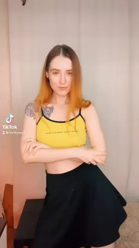 What lies beneath her skirt?