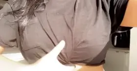 Did my perky titties surprise you? 😜😏