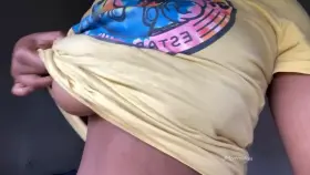 Did I surprise you? Can you guess my size 💦🙈