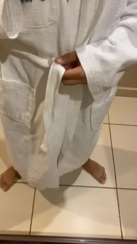 People don’t usually guess what’s under the robe! DMS open