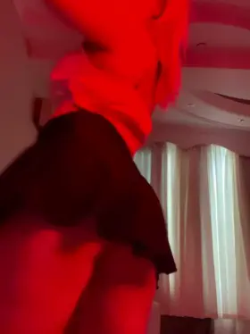 Do you want to know what's under my skirt?