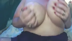 Big boobs are so fun to squish! [42f]