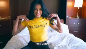 Viva Athena takes fan questions vs taking bukkake [gif]