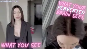 Everyone is just porn to you now! You've done much stroking to tiktok and non-nudes everything triggers you. Porn has fried your brain. Goon to the whole world! Nnnnnnhhhhhgggggg