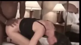 White Slut Wife Used By Two BBC In Front Of Her Hubby