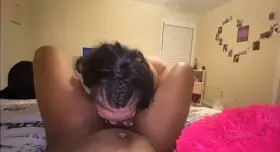 Deep throating A Monster