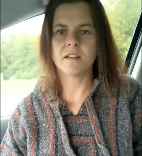 [gif] parking lot car flash?? Sure thing babe :)