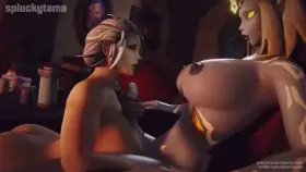 Jaina and her bodyguard (spluckytama) [World of Warcraft]