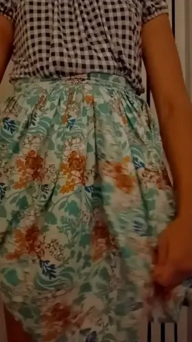 Were you wondering what was under 🤭