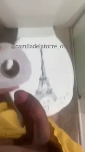 Camila Delatorre's cock is too thick for the TP challenge