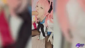 Sister Sara at maximum affection - Saratoga cosplay from Azur Lane MV Crush no 2