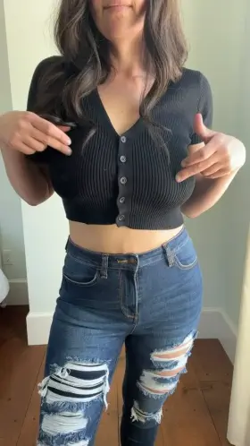 Would you like to put your face in my 35yo MILF boobs while I ride you? 🤩💋