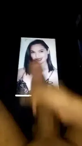 Gal Gadot drained me so good!