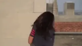 AOC celebrating her re-election