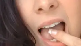 Gianna taking a whole bunch of loads and loving it