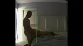 Hubby watching me fucked on our security cam while away at work 😈