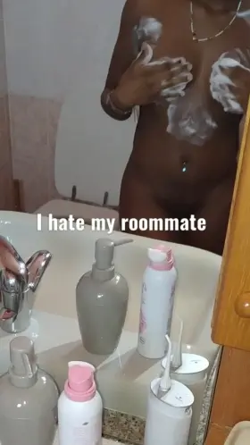 His stupid girlfriend better start acting nicely or next time i will make him impregnate me