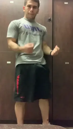 What would you do if you ran into me in the locker room